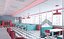 Retro Diner Exterior and Interior