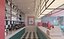 Retro Diner Exterior and Interior