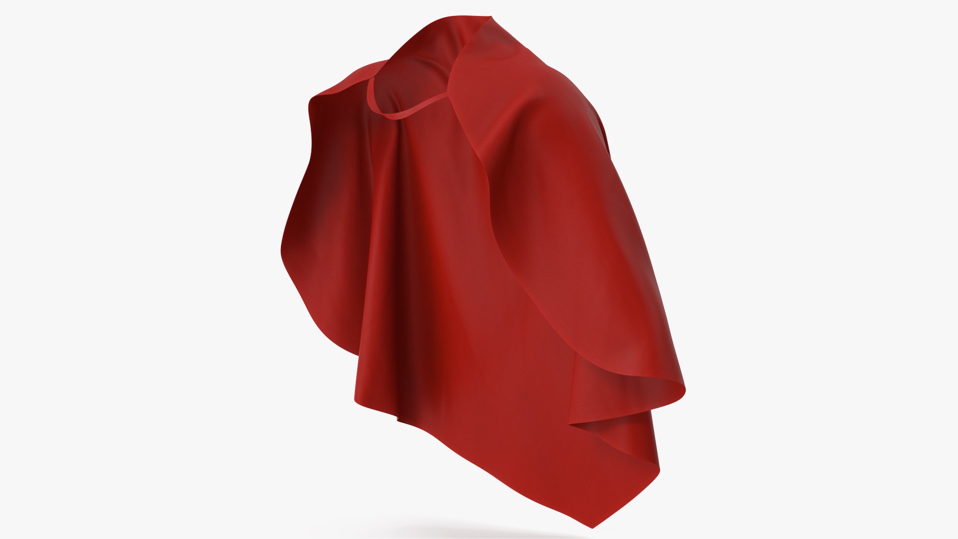 Cape 3D Model - TurboSquid 1773407