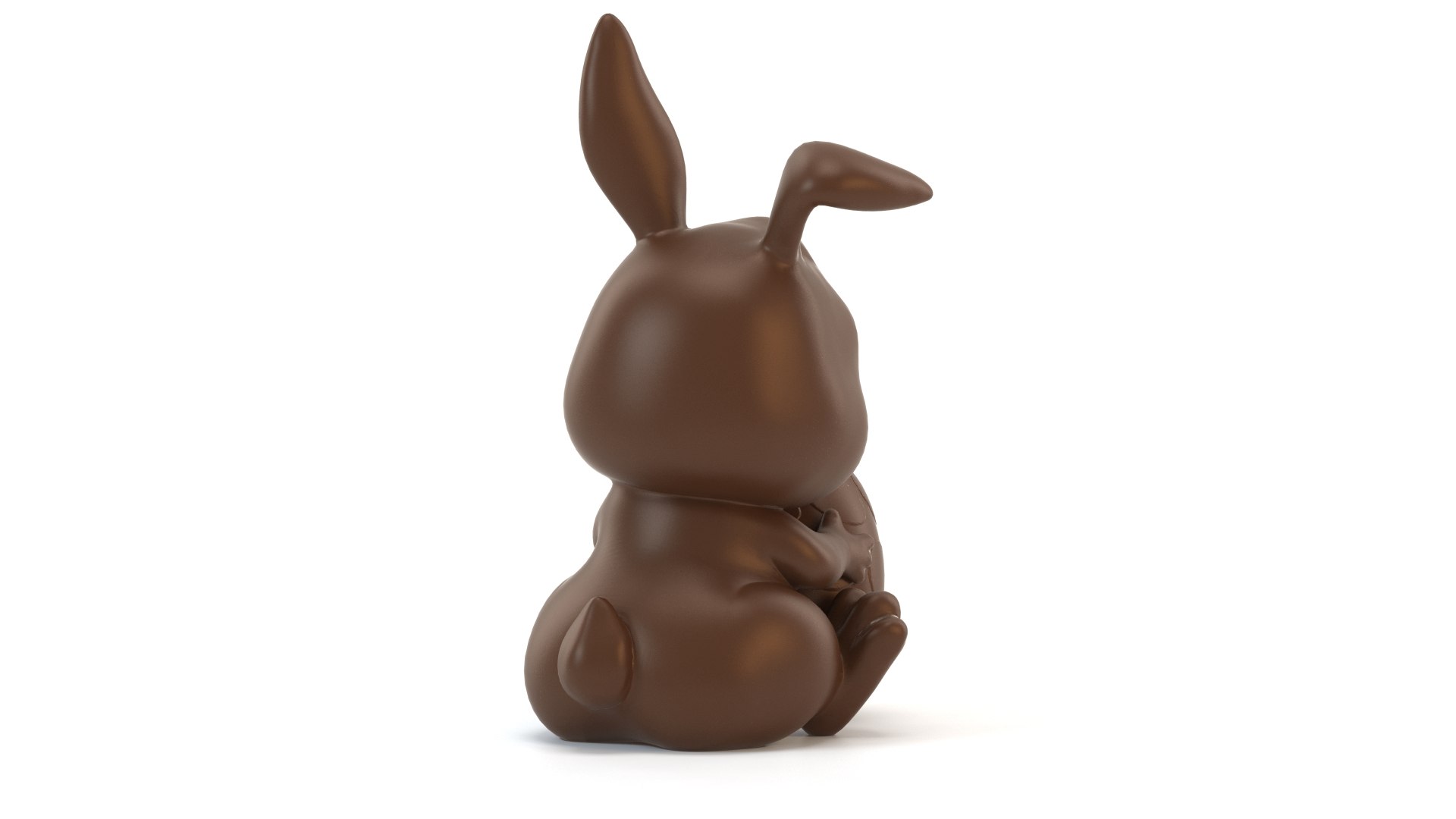 Milk Chocolate Bunny 3D Model - TurboSquid 1540157