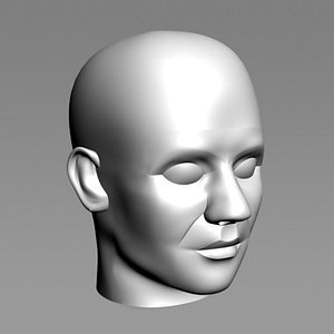 50th Percentile Adult Male Head NURBS