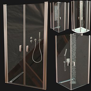 ravak shower chrome 3D model