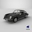 Voiture de sport rétro coupé