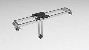Crane equipment 3D model