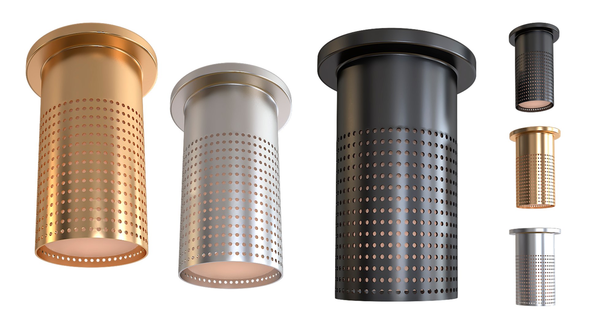 Precision Tall Monopoint Flush Mount