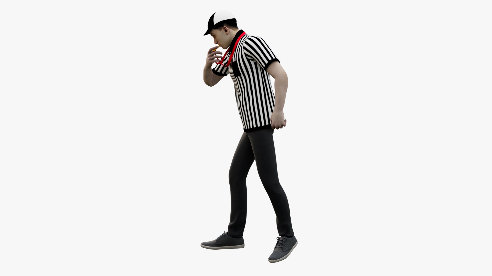 Official Male Referee 3D Model - TurboSquid 2268650