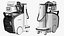 Digital Radiography System Samsung AccE GM85 Rigged 3D model