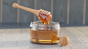 Honey In a Jar 3D