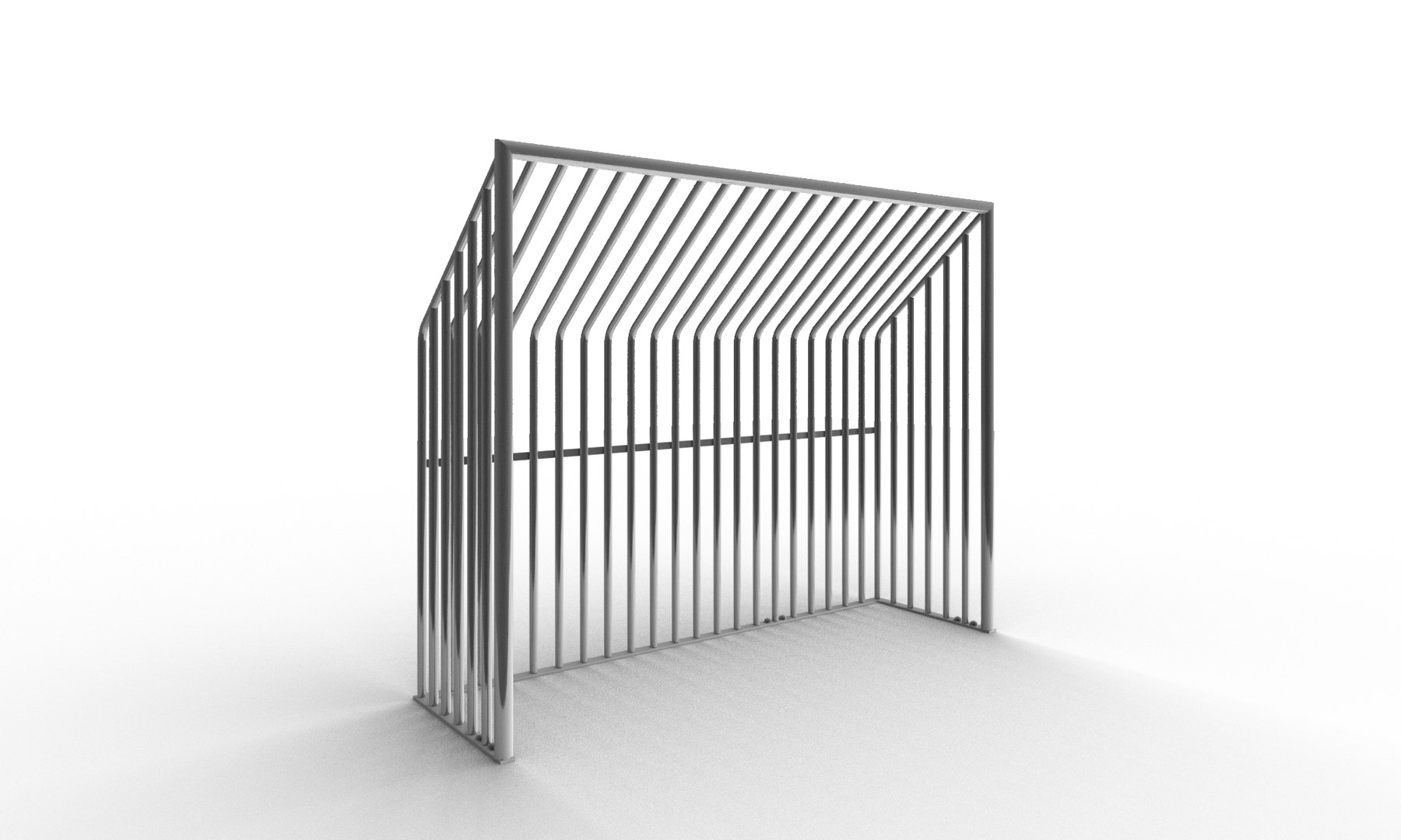 3D Football Gates Type 1 - TurboSquid 1737216