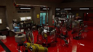 Laboratory imitation of the Breaking Bad series