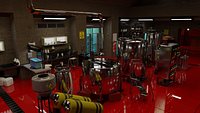 Laboratory imitation of the Breaking Bad series