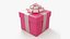 Stylized Pink Gift Box