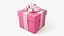 Stylized Pink Gift Box