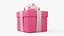 Stylized Pink Gift Box