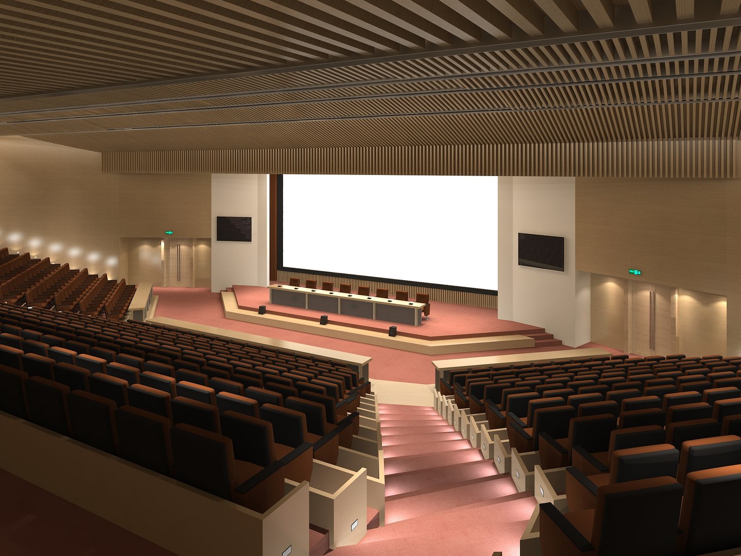 3D Lecture Hall 06 Model - TurboSquid 2111276