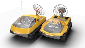 RC Moon rover Interkosmos model