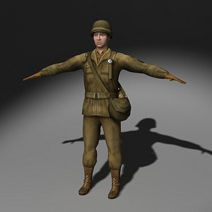 american soldier 1945