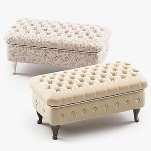 Giusti Portos Regina Pouffes 75x40