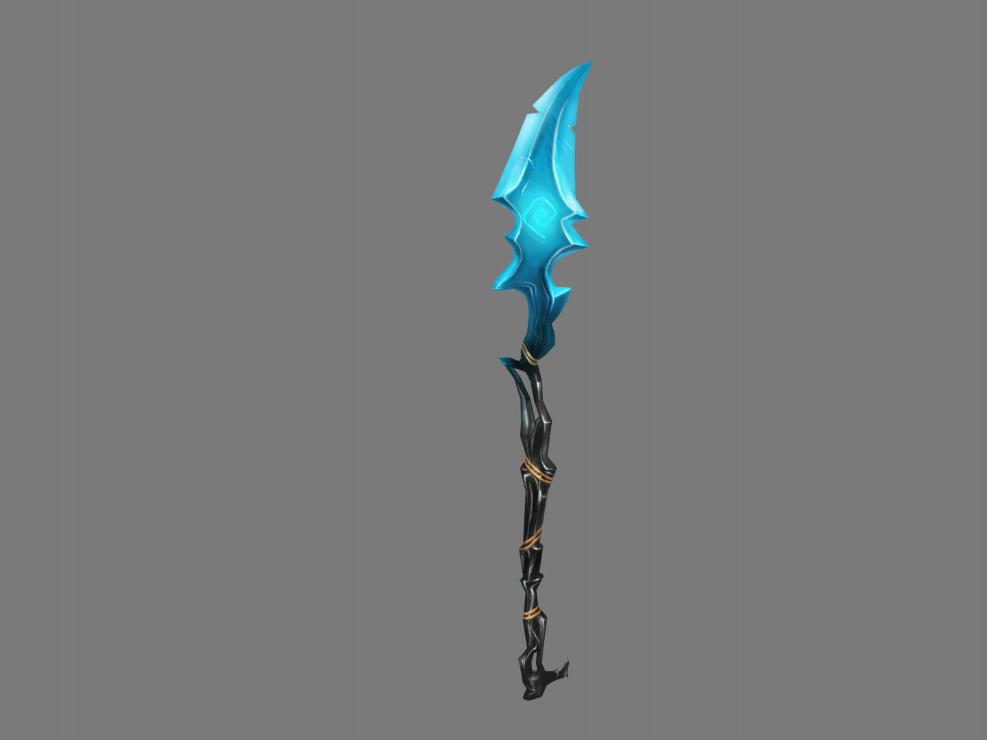 3D Icy Spear - TurboSquid 1440752