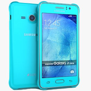 samsung galaxy j1 ace 3d model