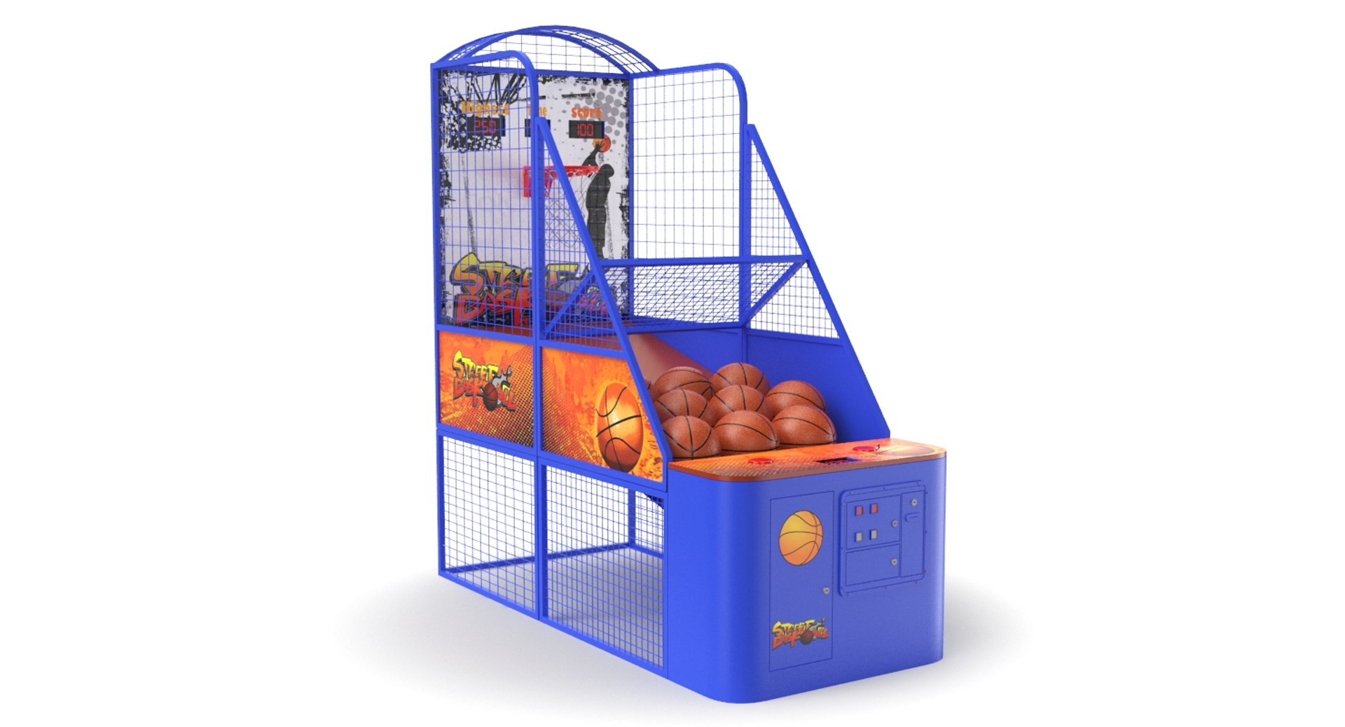 Basketball Arcade Ball 3D Model - TurboSquid 1326055