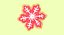 3d model snowflake cookie