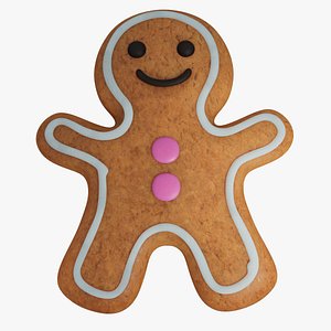 GingerBreadMan 3D model