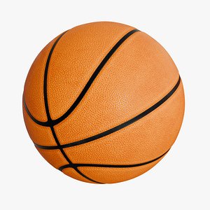 3D Realistic Basketball Ball