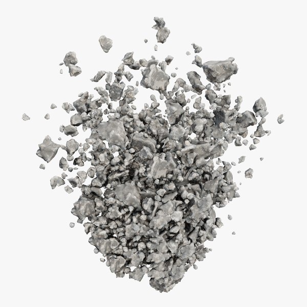 Animated Concrete Explode Upward 3D model TurboSquid 1778140