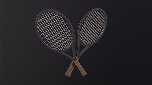 Tennis Racquet 3D model