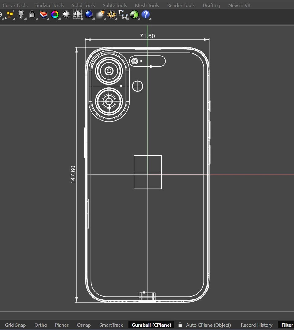 Smartphone IPhone 16 Model - TurboSquid 2286432