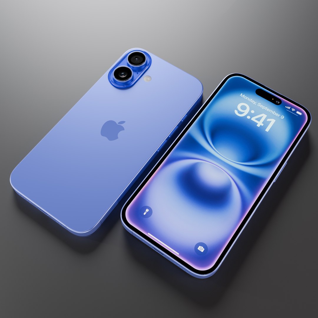 Smartphone IPhone 16 Model TurboSquid 2286432