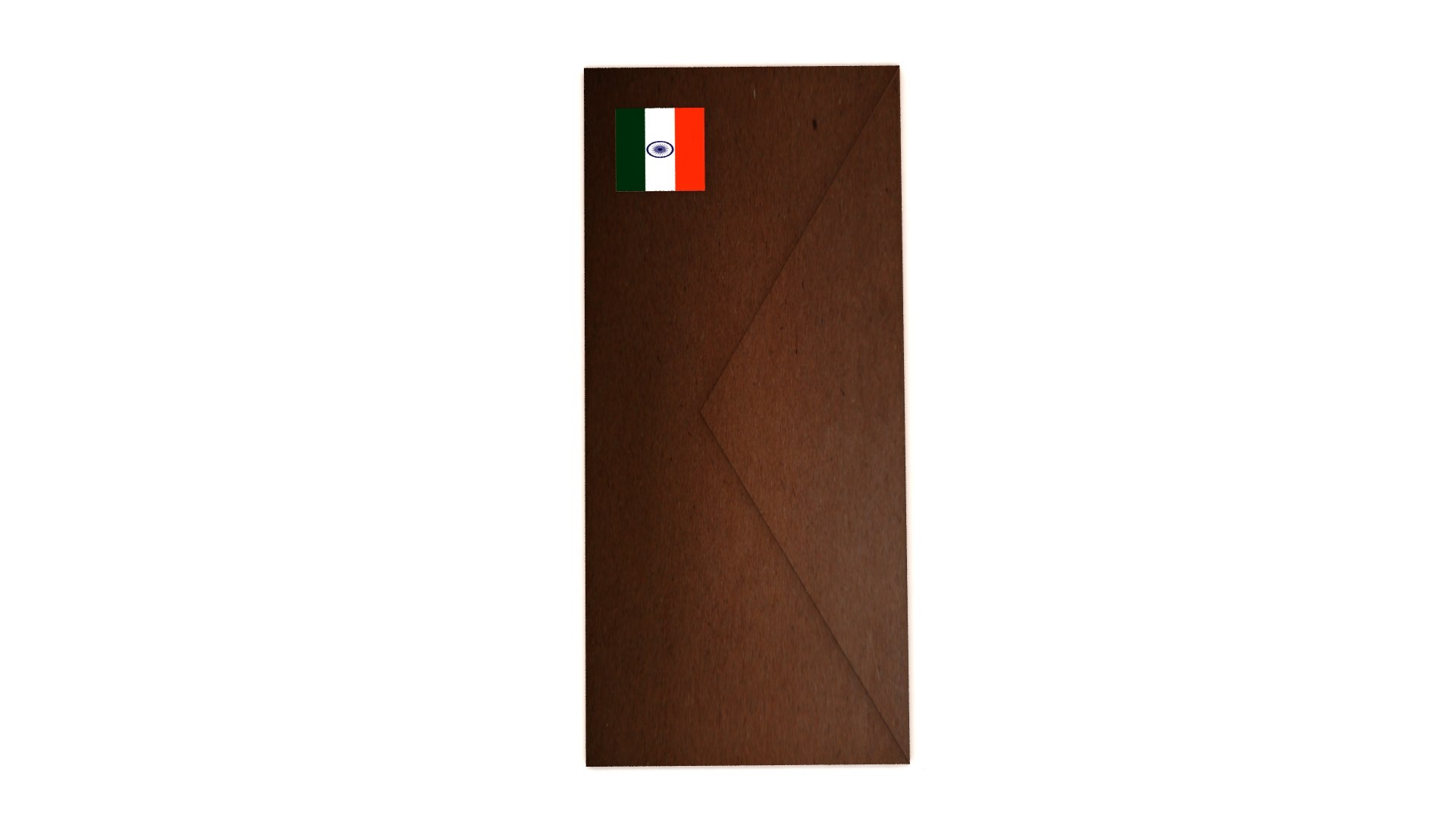 3D Envelope model https://p.turbosquid.com/ts-thumb/6K/8Plxhi/jx/flagofindia06/jpg/1783380751/1920x1080/fit_q87/eae8622acb664587ddf980fed83161e60193ffa5/flagofindia06.jpg