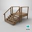 Stairs 3D model