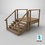 Stairs 3D model