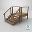 Stairs 3D model