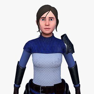 3D model Medieval Knightness1