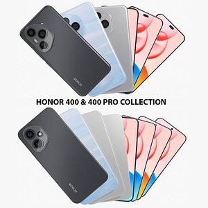 Honor 400 and 400 Pro Collection 3D model