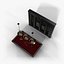James Billiard Room Set - Pool Table Cabinet and Lamp