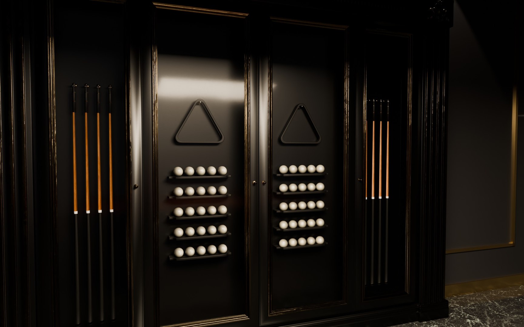 James Billiard Room Set - Pool Table Cabinet and Lamp 3D model https://p.turbosquid.com/ts-thumb/6K/Biuqx1/lF/09_james_billiard_room_set_scene_cabinet/jpg/1791255304/1920x1080/fit_q87/515551ace63984c226b16caba195d84df54d8527/09_james_billiard_room_set_scene_cabinet.jpg