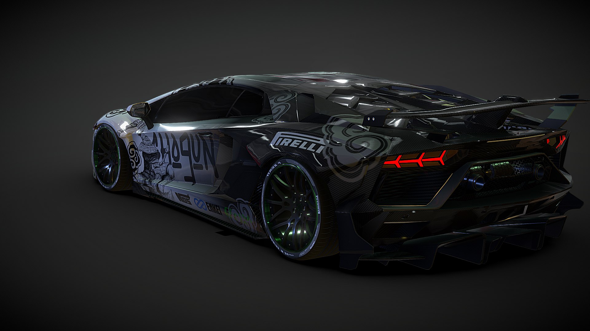 3D Mirage Lamborghini Model - TurboSquid 2249833