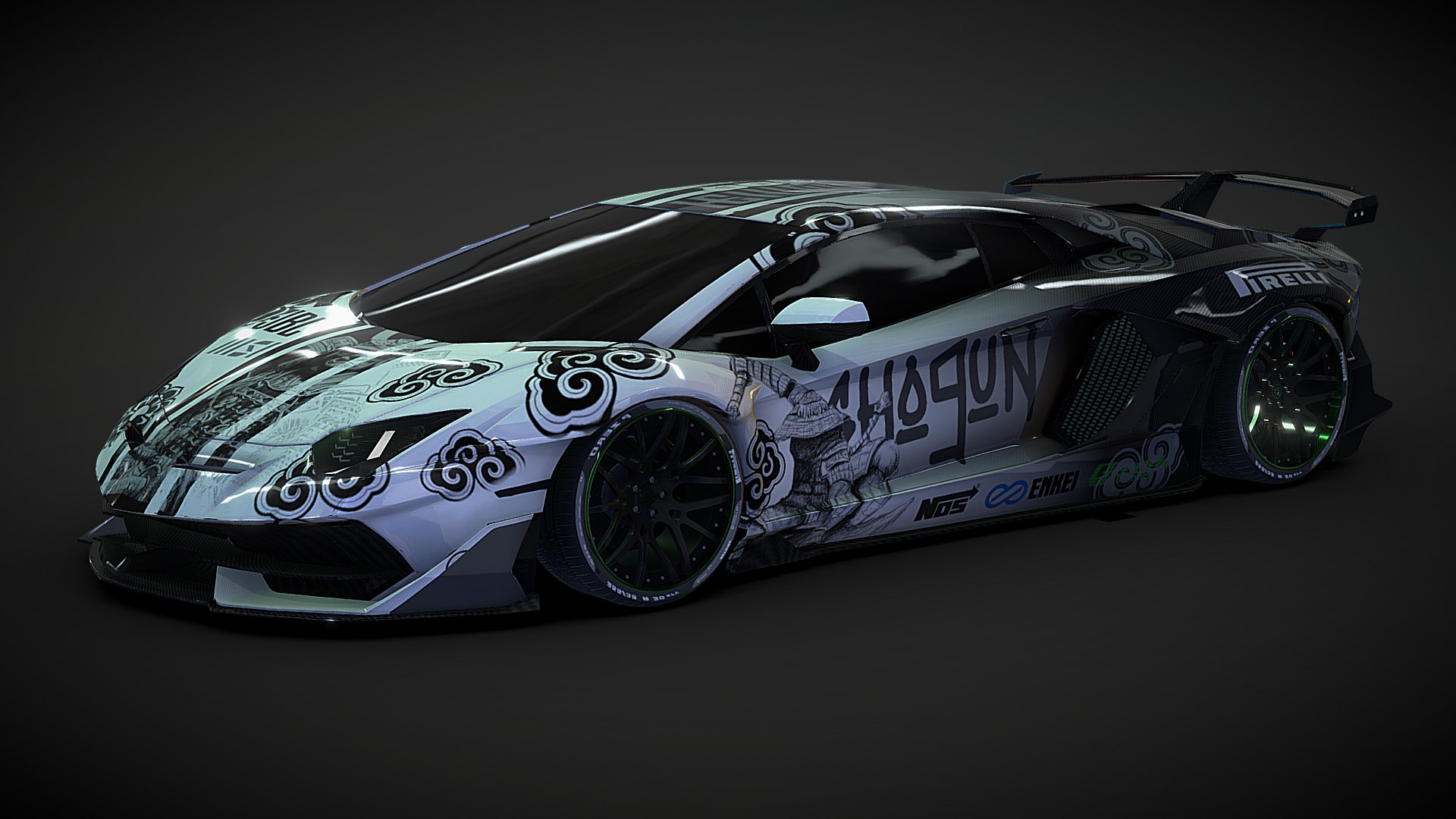 3D Mirage Lamborghini Model - TurboSquid 2249833