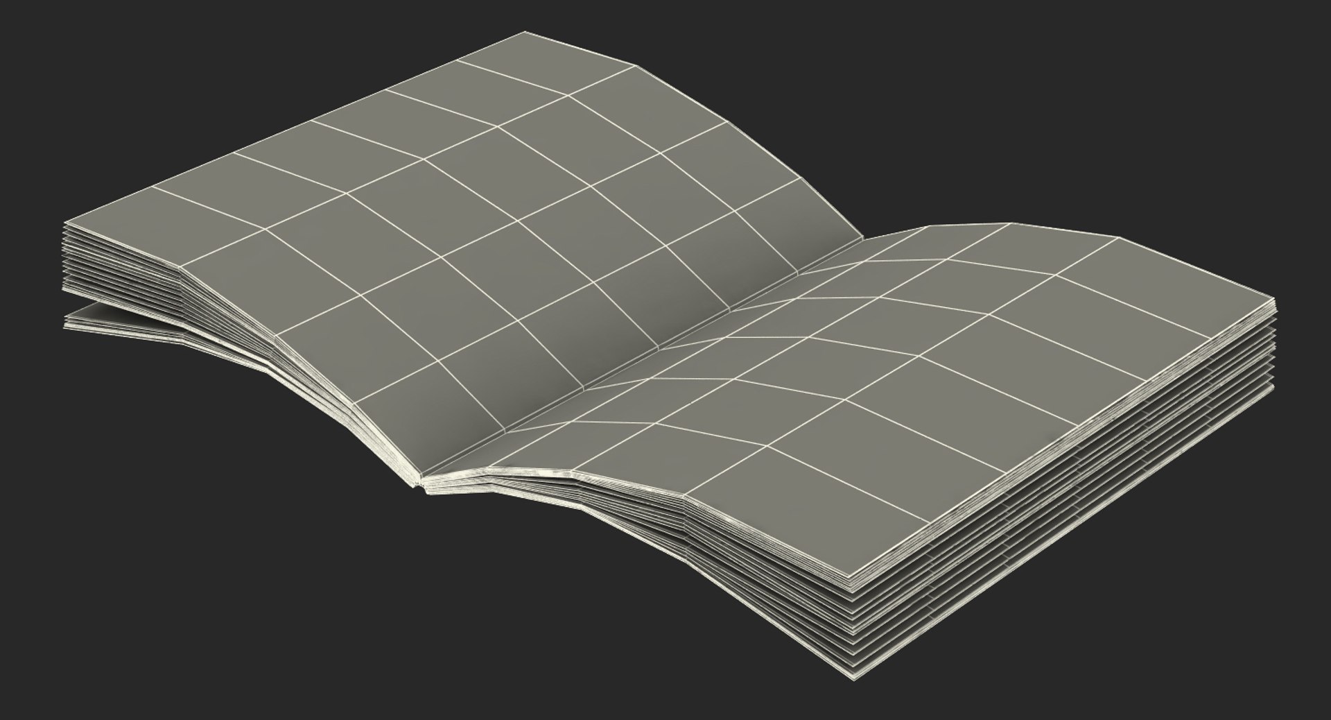 Music Notes Book 3D - TurboSquid 1212130