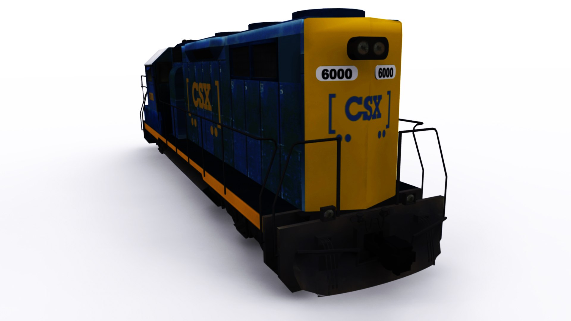 3D EMDGP40 - TurboSquid 2117312