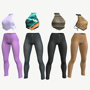 Casual outfit - Top and Pants - 4 colors