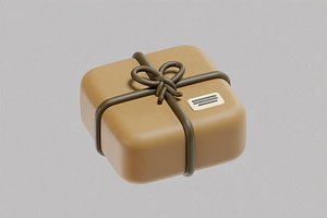 Parcel Box Cartoon model