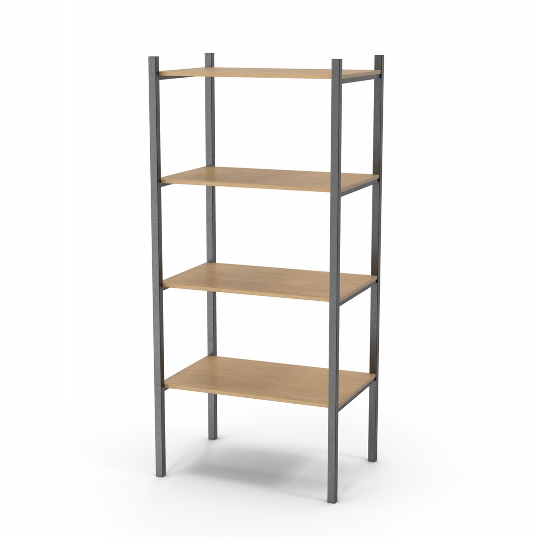 Wooden Warehouse Rack 3D Model - TurboSquid 2305657