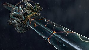 gragon katana hi-poly