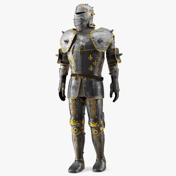 modelo 3d Traje de armadura de caballero tradicional - TurboSquid 2215043