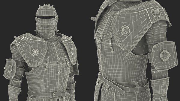 modelo 3d Traje de armadura de caballero tradicional - TurboSquid 2215043